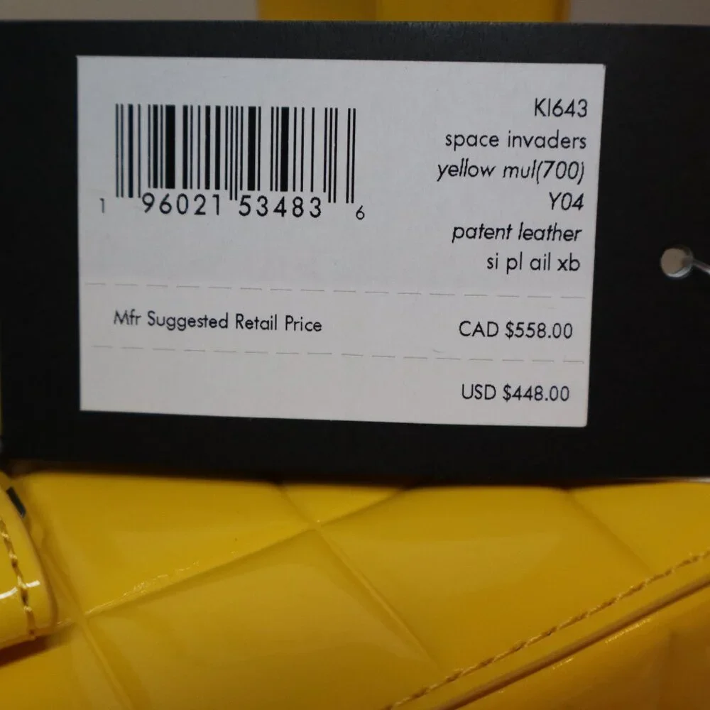 NWT Space Invaders 👾 Kate Spade New York Patent 3d Alien Crossbody NWT👾👾👾👾
